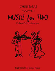 Music for Two, Christmas Viola and Cello/ Bassoon cover Thumbnail
